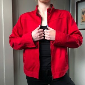 Bright Red Classic 90s Dickies Jacket